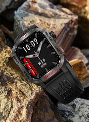Men Flashlight Compass Waterproof Outdoor Sport Tracker