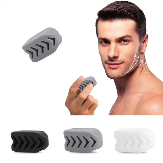 Resistance Levels Silicone Jawline Exerciser Jaw Trainer Strengthener