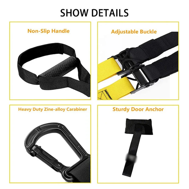 Hanging Training Strap Adjustable Fitness Equipment